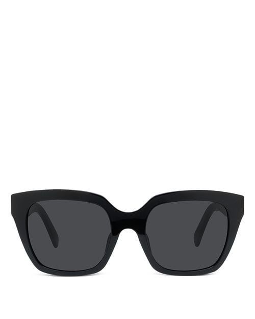 Monochroms Square Sunglasses 56mm CELINE Black