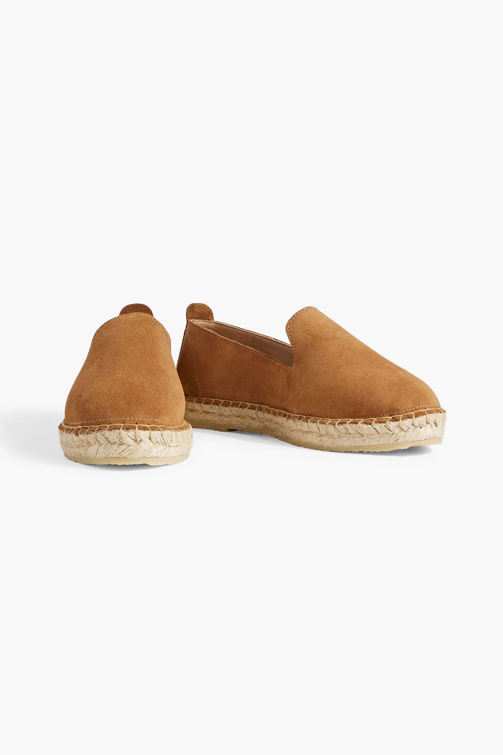 Hallie IRIS & INK suede espadrilles, camel