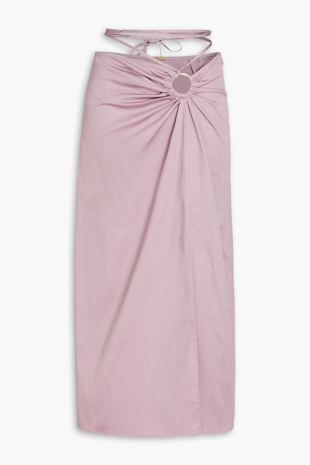 Nell ruched midi skirt CULT GAIA, lilac