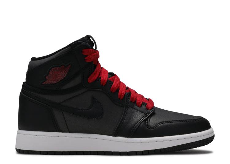 حذاء رياضي AIR JORDAN 1 RETRO HIGH OG BG 'BLACK GYM RED'،