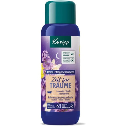 Aroma Care Bath Time For Dreams foam, lavender, vanilla and evening flower, 400 ml, Kneipp