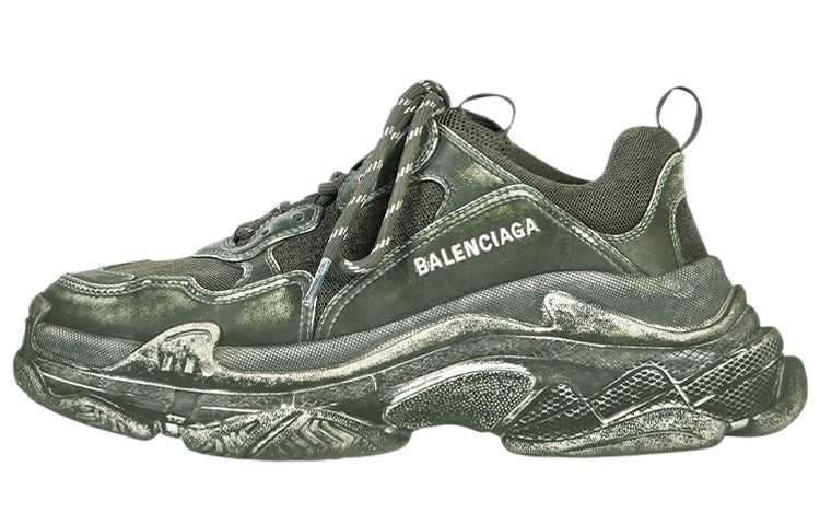 Balenciaga Men's Chunky Triple S Sneakers