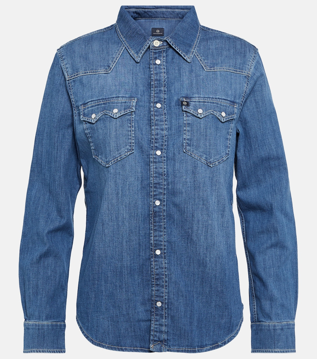 Western denim shirt AG JEANS, blue