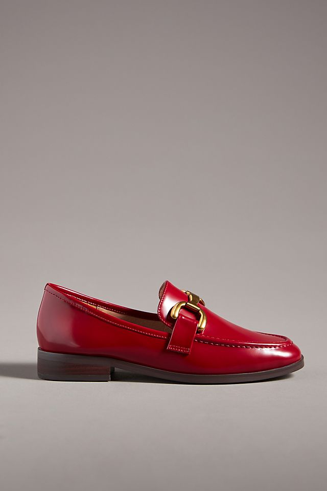 Bibi Lou Zagreb leather loafers, red