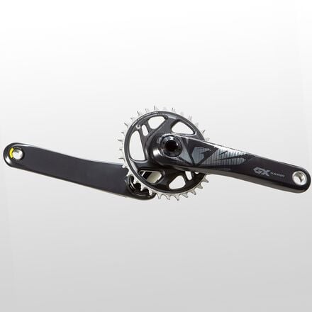 GX Eagle DUB Carbon Crankset - SRAM Boost, Lunar Gray