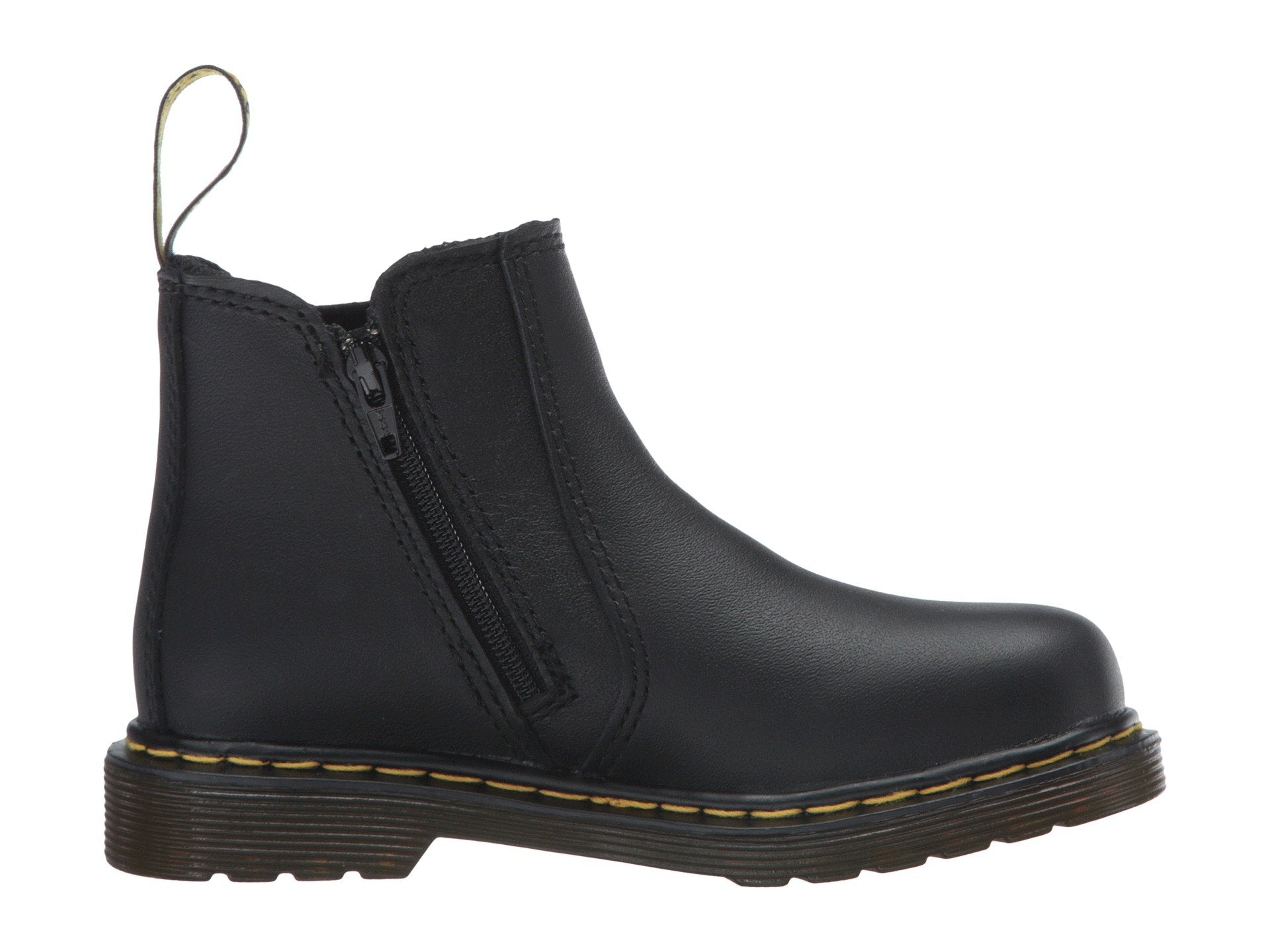 حذاء Shenzi Chelsea للأطفال من مجموعة Dr. Martens 2976 Toddler (للأطفال الصغار)، باللون الأسود