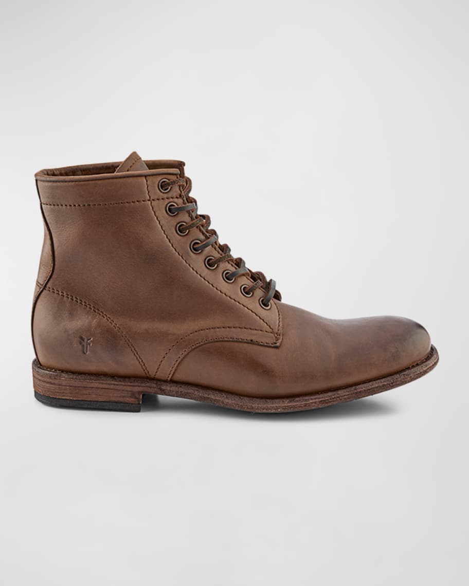 Tyler Frye Men's Leather Lace-up Boots