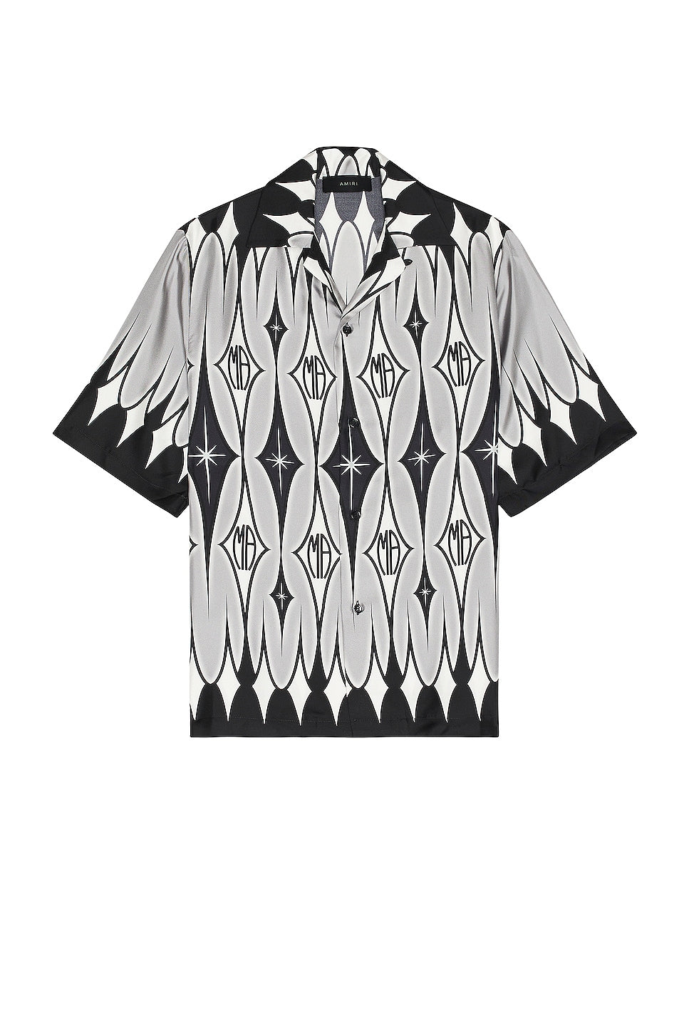 Amiri Argyle shirt, black