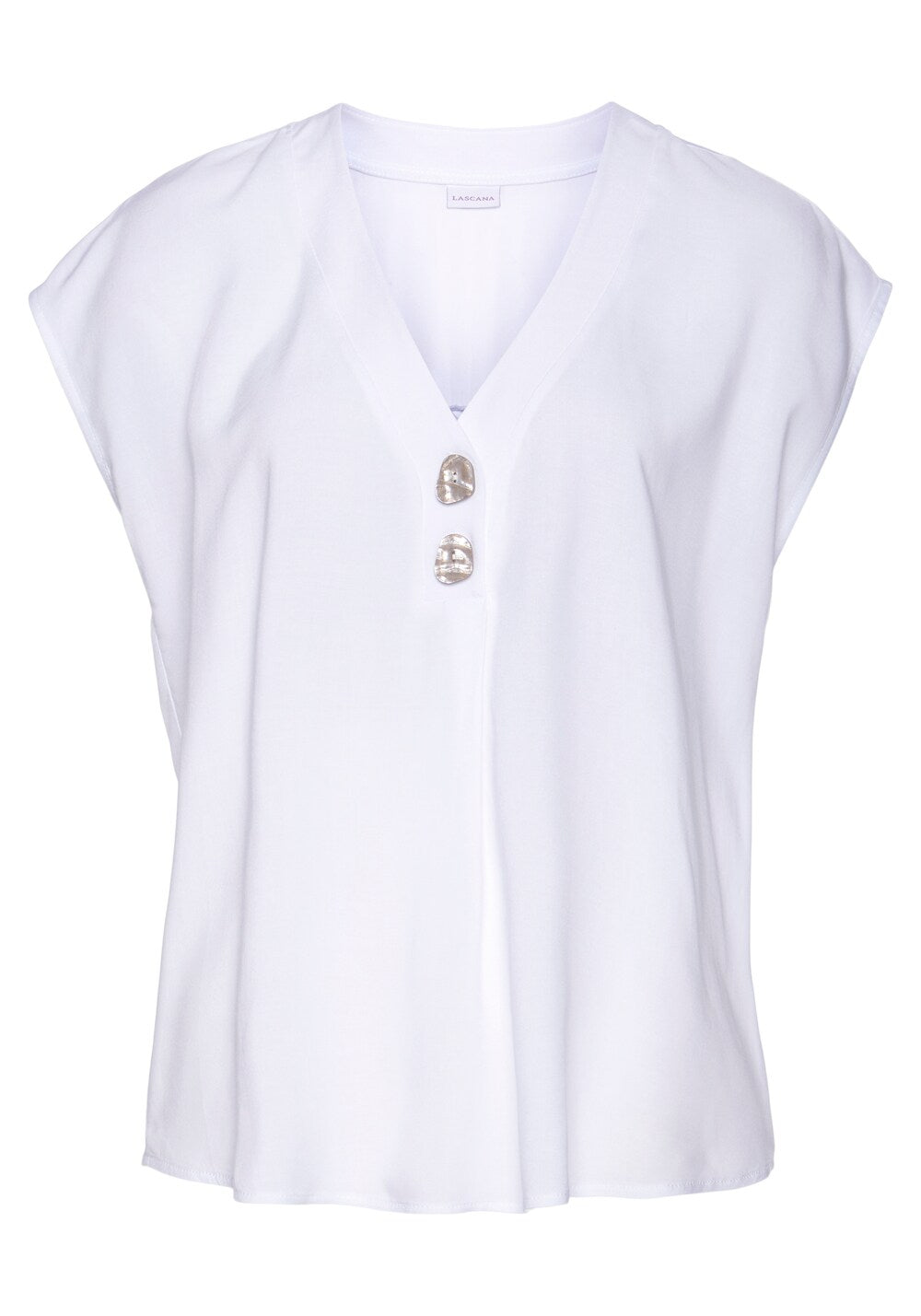 Blouse LASCANA, white