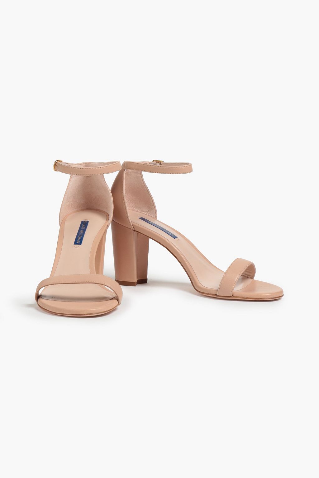 STUART WEITZMAN leather sandals, neutral