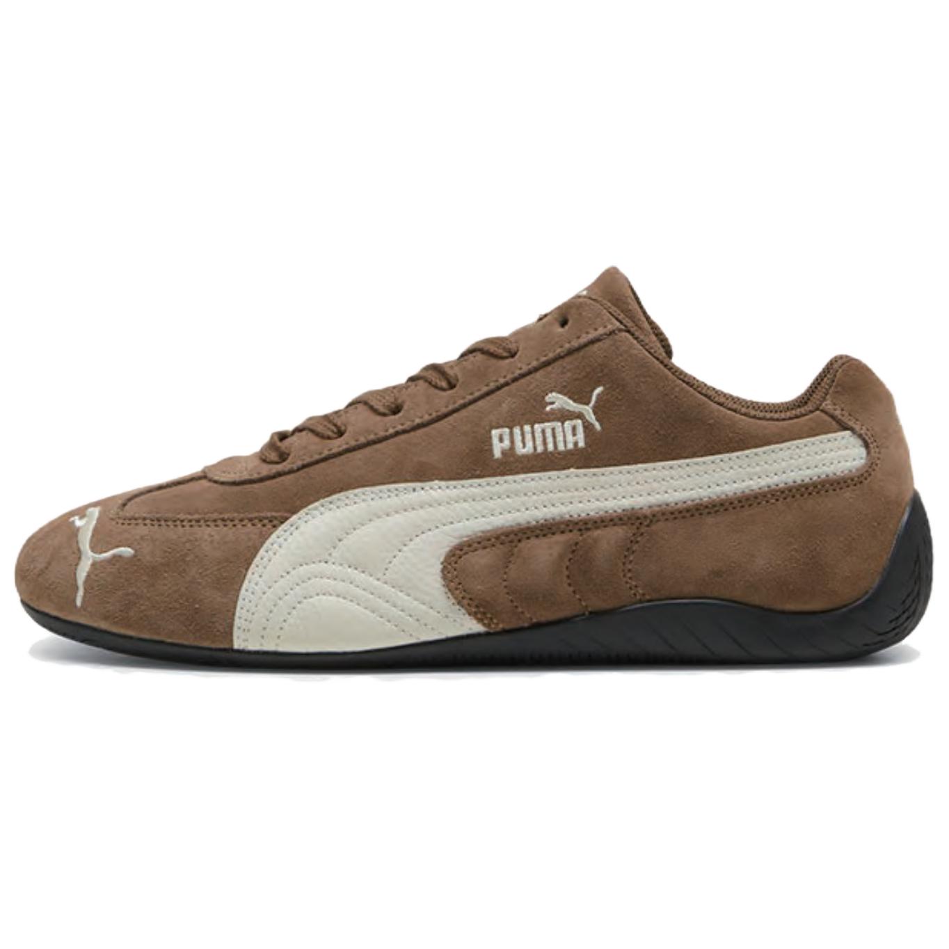 Speedcat Archive Haute Coffee Frosted Ivory Puma Sneakers, Coffee/Off White