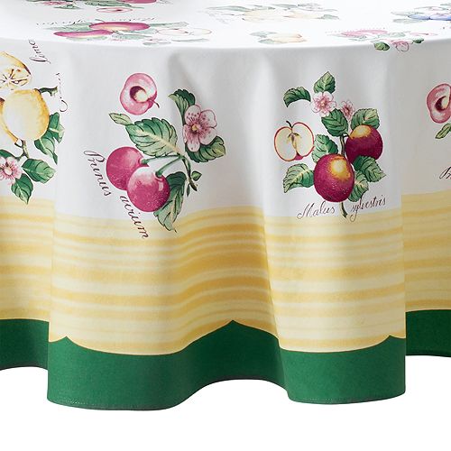 Round tablecloth "French garden", 70 inches Villeroy & Boch, color Multi