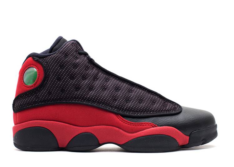 حذاء رياضي AIR JORDAN 13 RETRO GS 'BRED' 2013، أسود