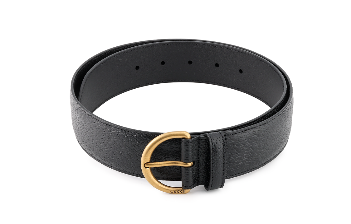 GUCCI Women Leather Belt Gift Box Style