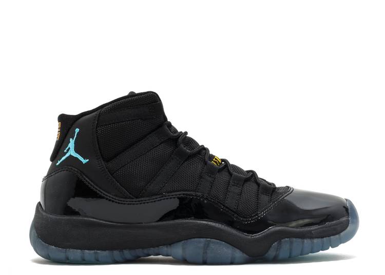 حذاء رياضي AIR JORDAN 11 RETRO GS 'GAMMA' باللون الأسود