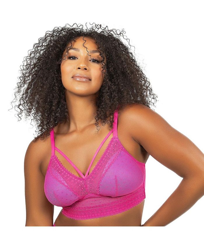 Women's Mia Dot PARFAIT bralette, Bright pink