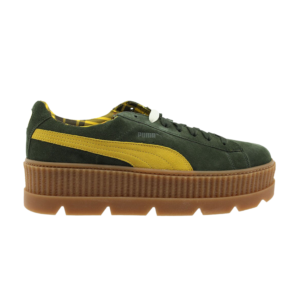 حذاء رياضي Fenty x Cleated Creeper Puma باللون الأخضر