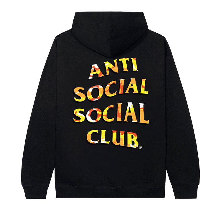 Anti Social Social Club Hidden Messages 8.0 'Black' Hoodie, black