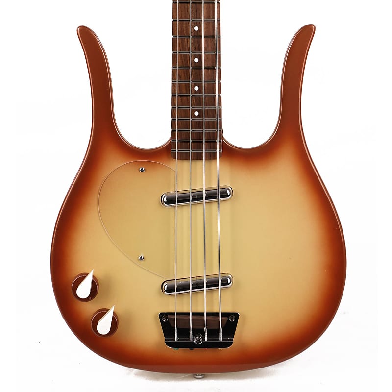 جيتار باس Danelectro لليد اليسرى Longhorn Bass - Copperburst