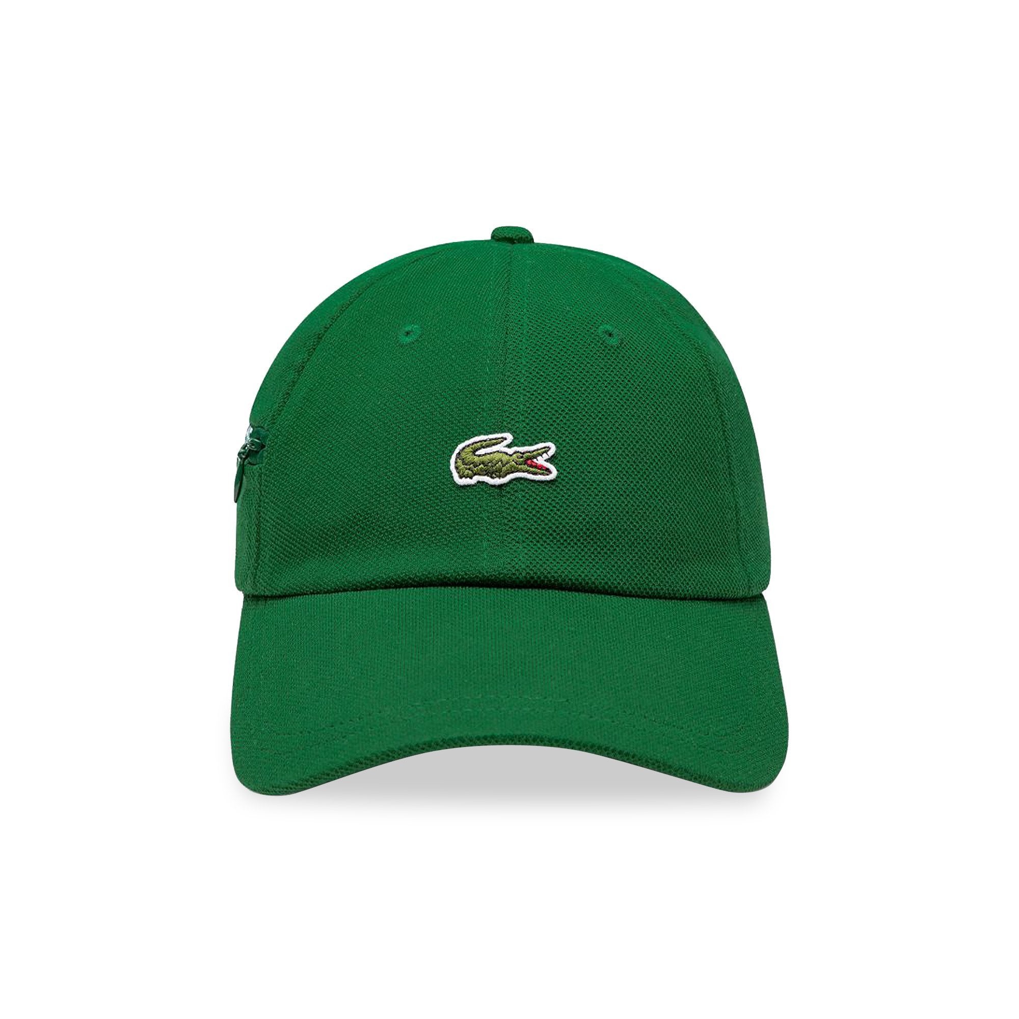 Supreme x Lacoste Pique 6 Panel Cap, Green