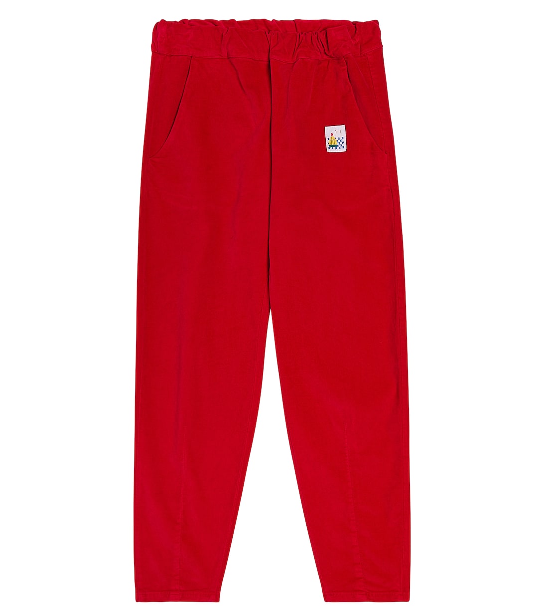 Velvet yummy cake Bobo Choses sweatpants, red