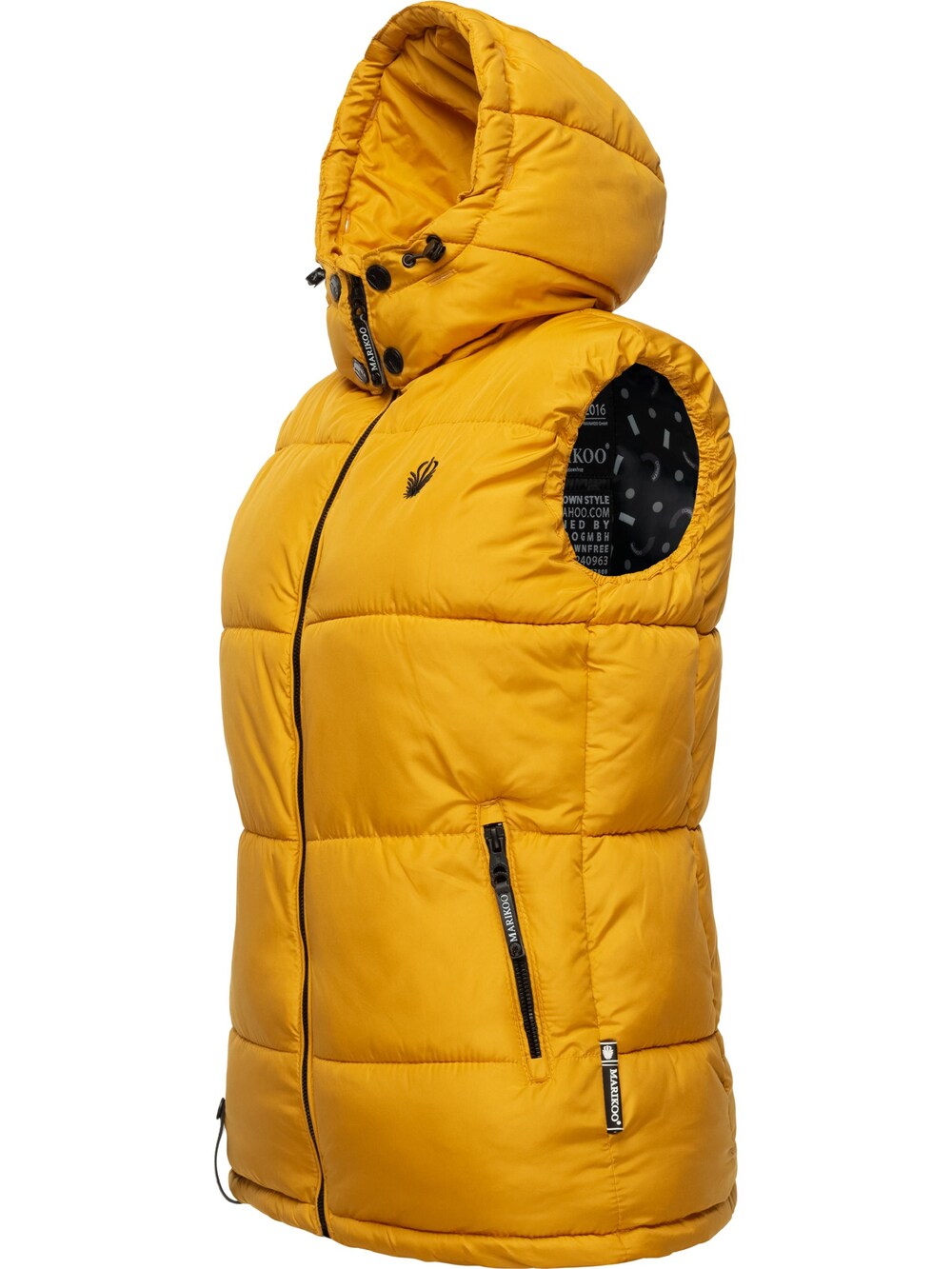 Marikoo Eisflöckchen vest, yellow