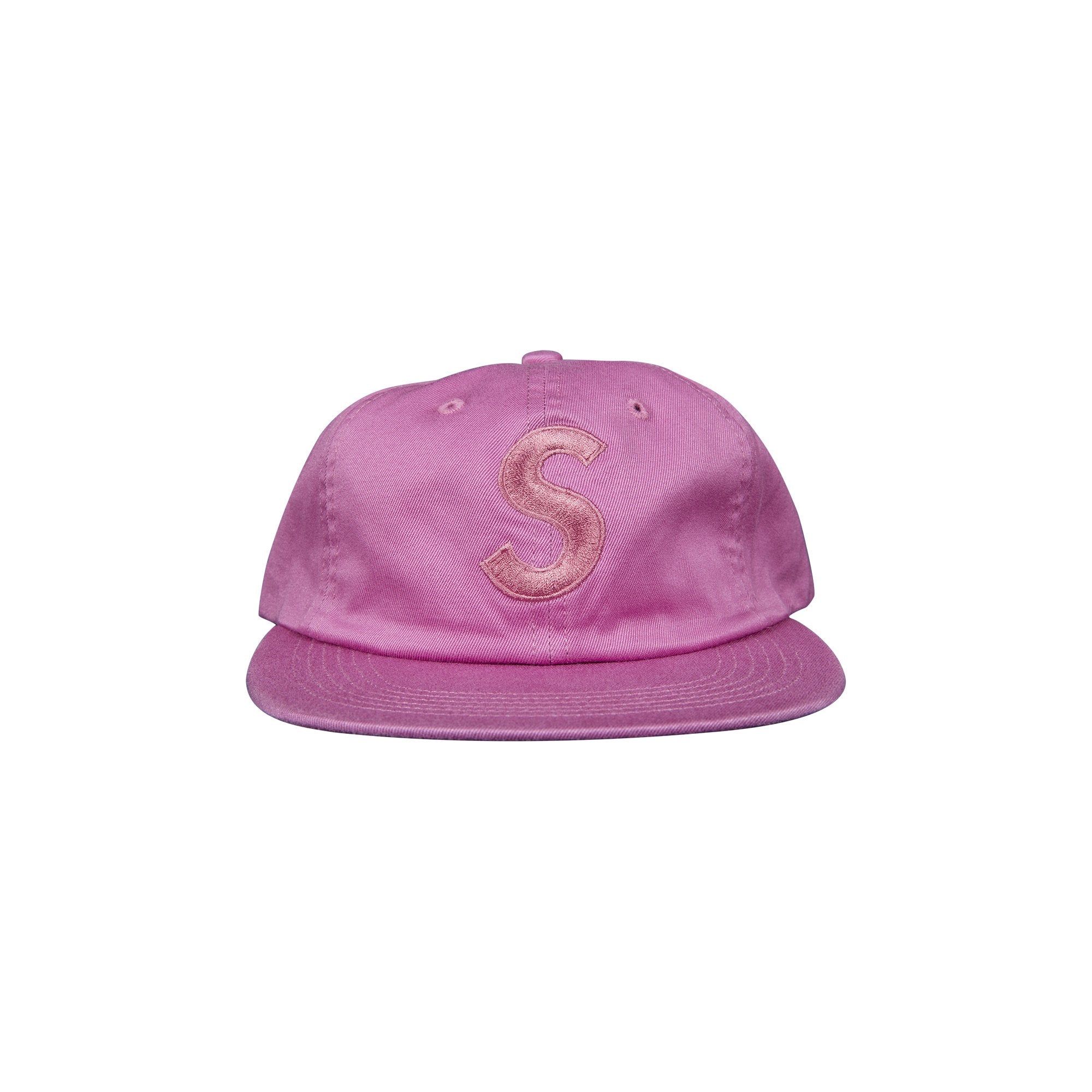 Supreme Tonal S Logo Cap 6 Panel Rose