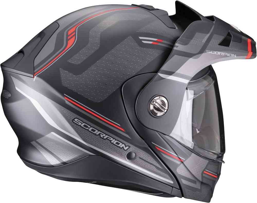 ADX-2 Carrera Scorpion Helmet, matte black/red