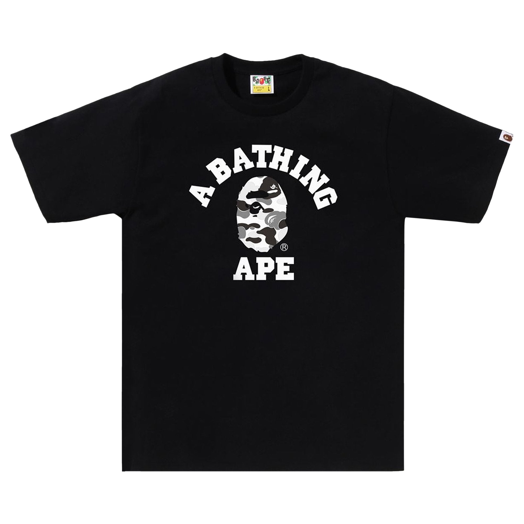 BAPE ABC Camouflage T-Shirt Black/Grey