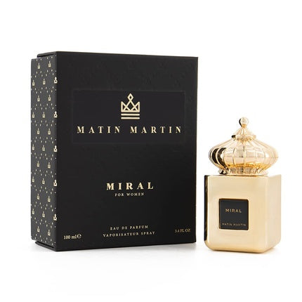 Miral Eau de Parfum for Women Pear Mandarin Orange Plum Fruity Long Lasting Fragrance Arabic Perfumery Matin Martin