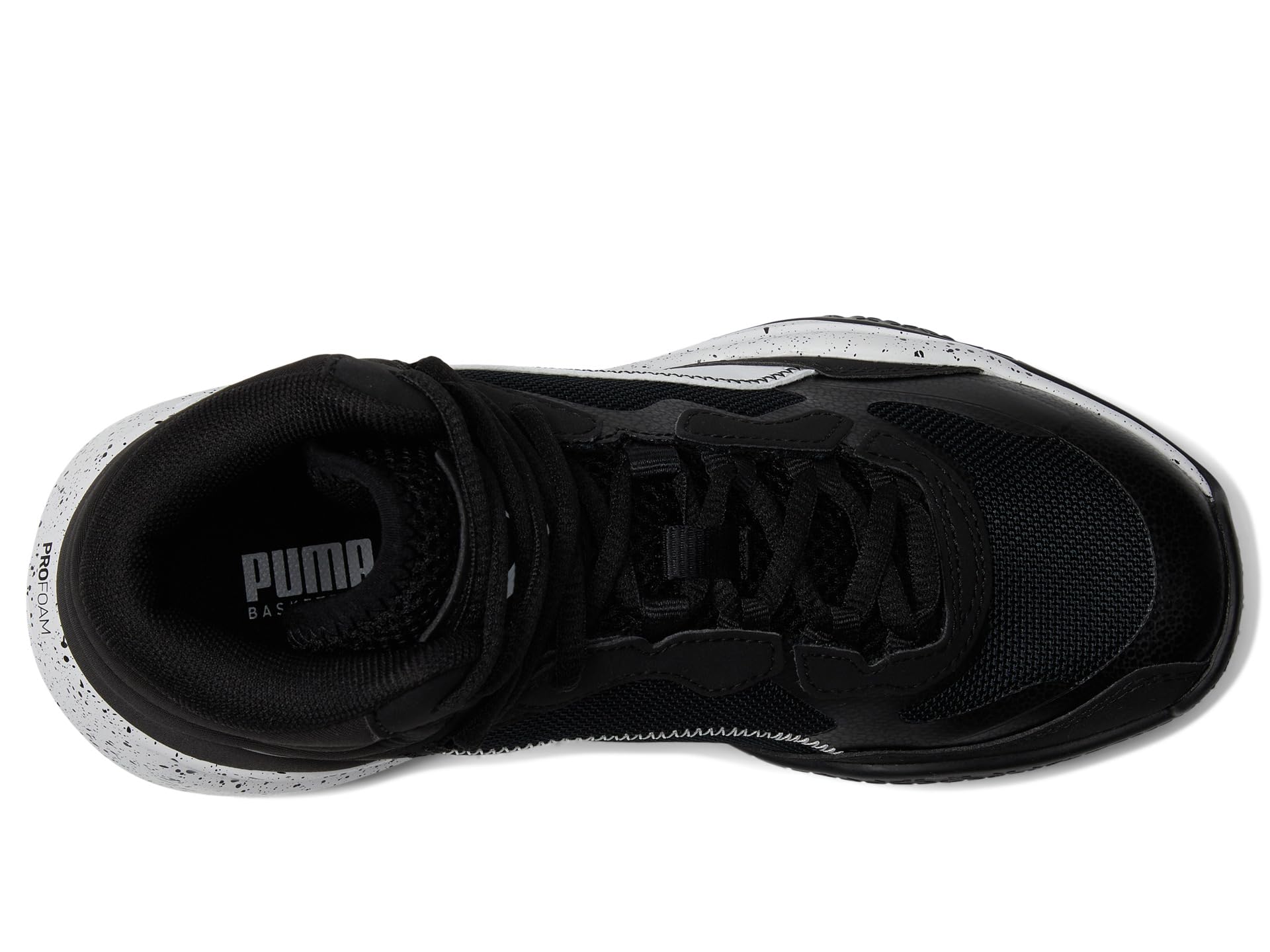 حذاء رياضي PUMA Kids Playmaker Pro Mid Splatter (للأطفال الكبار)