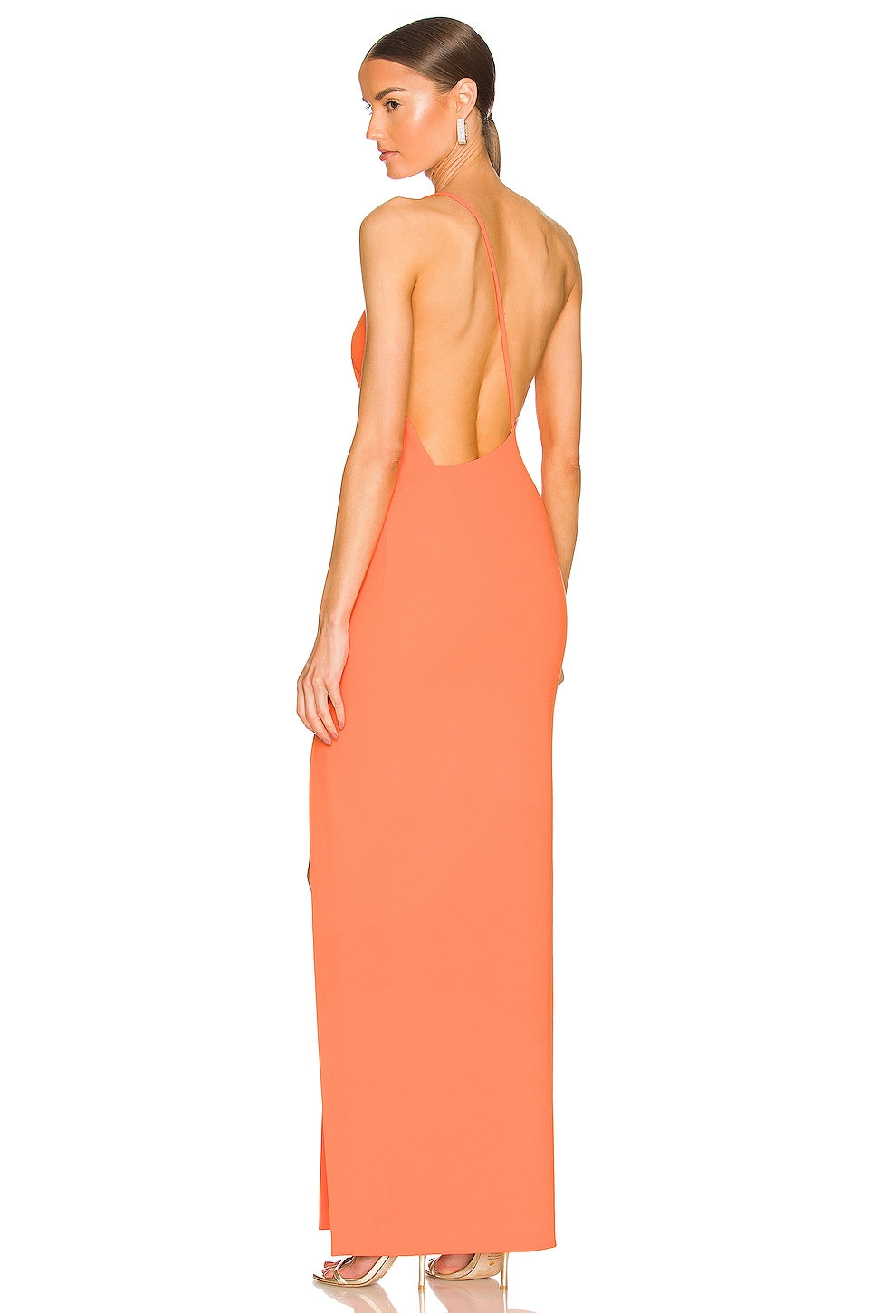 SOLACE London x REVOLVE Petch maxi dress, Coral