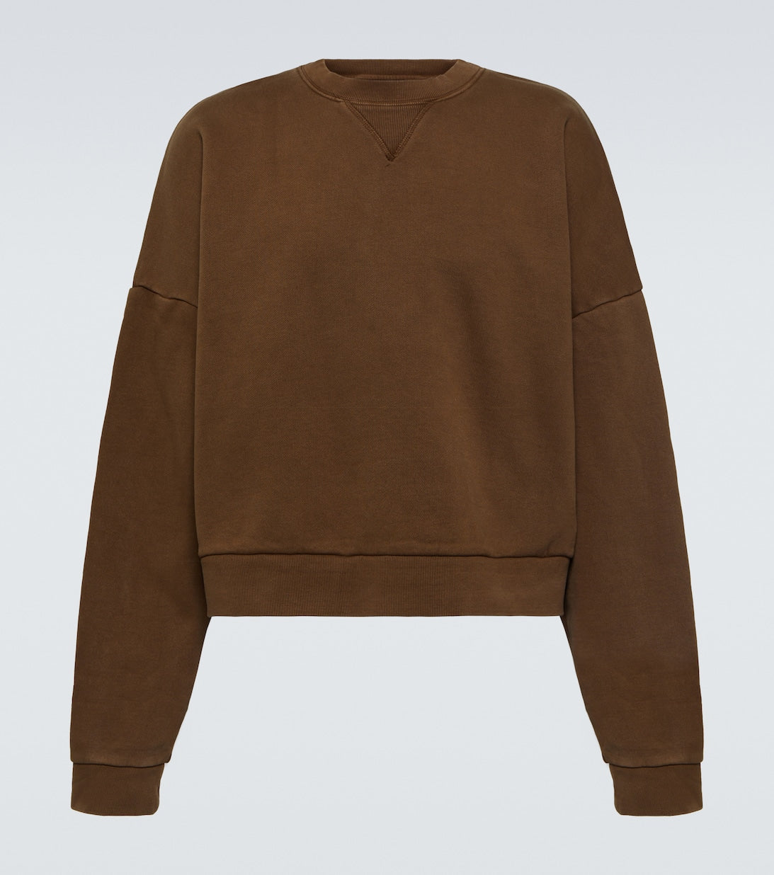 Entire Studios Cotton Crewneck Sweatshirt, Brown