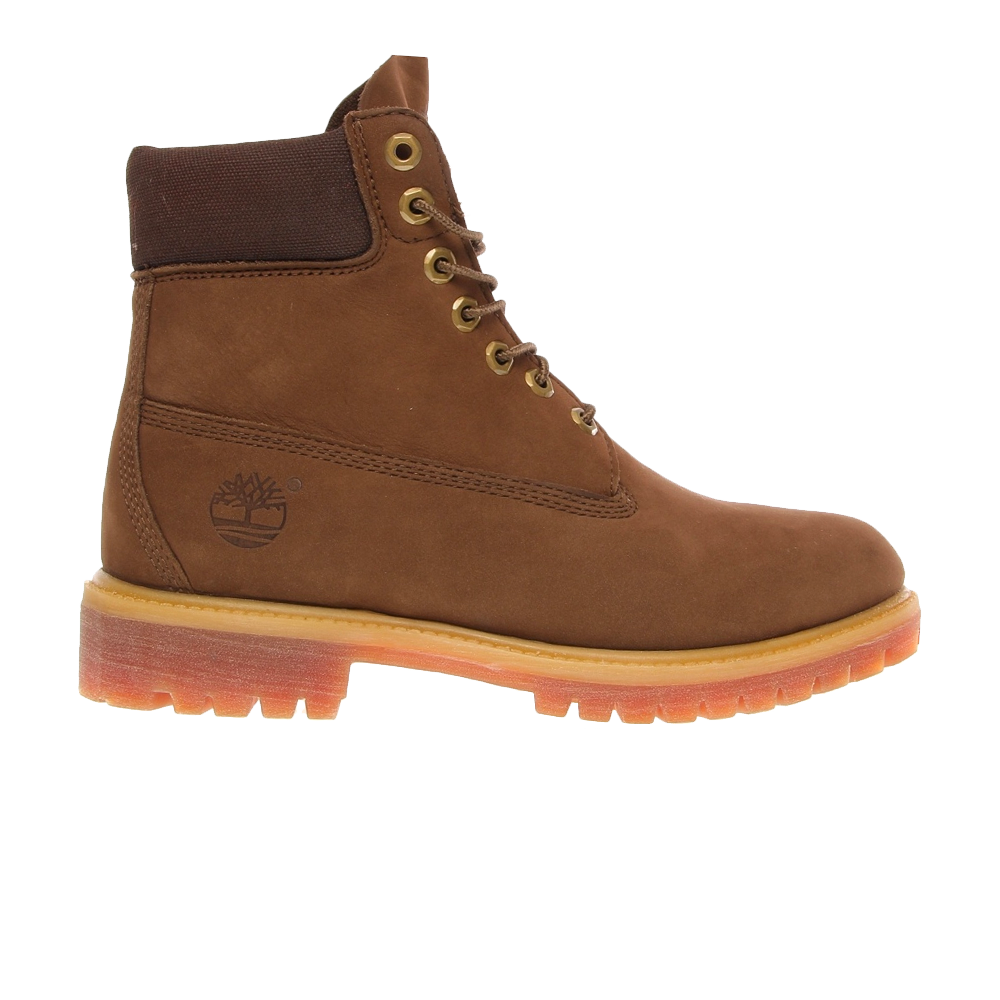 حذاء Timberland مقاوم للماء بريميوم مقاس 6 بوصات، أخضر