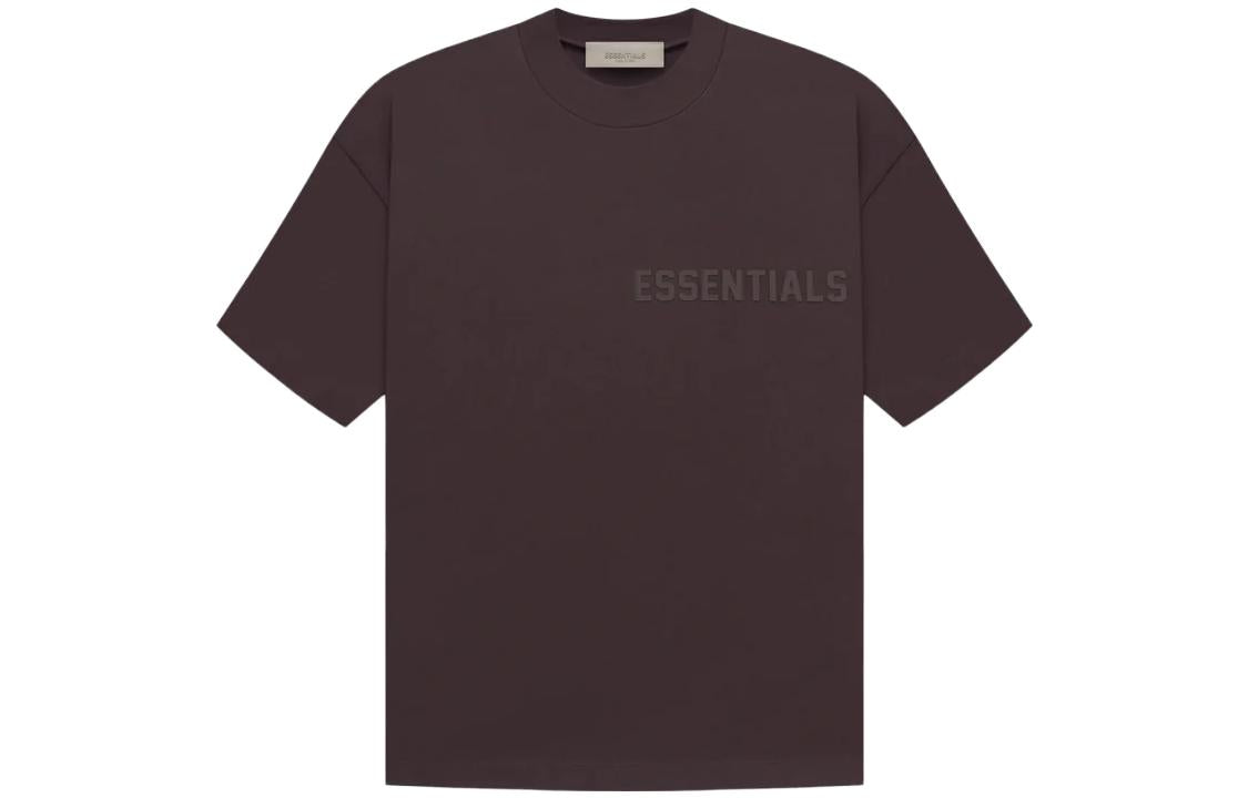 Men's Fear of God Essentials T-shirt, plum purple