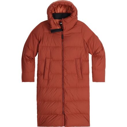 Women's Outdoor Research Coze Down Parka, Brick