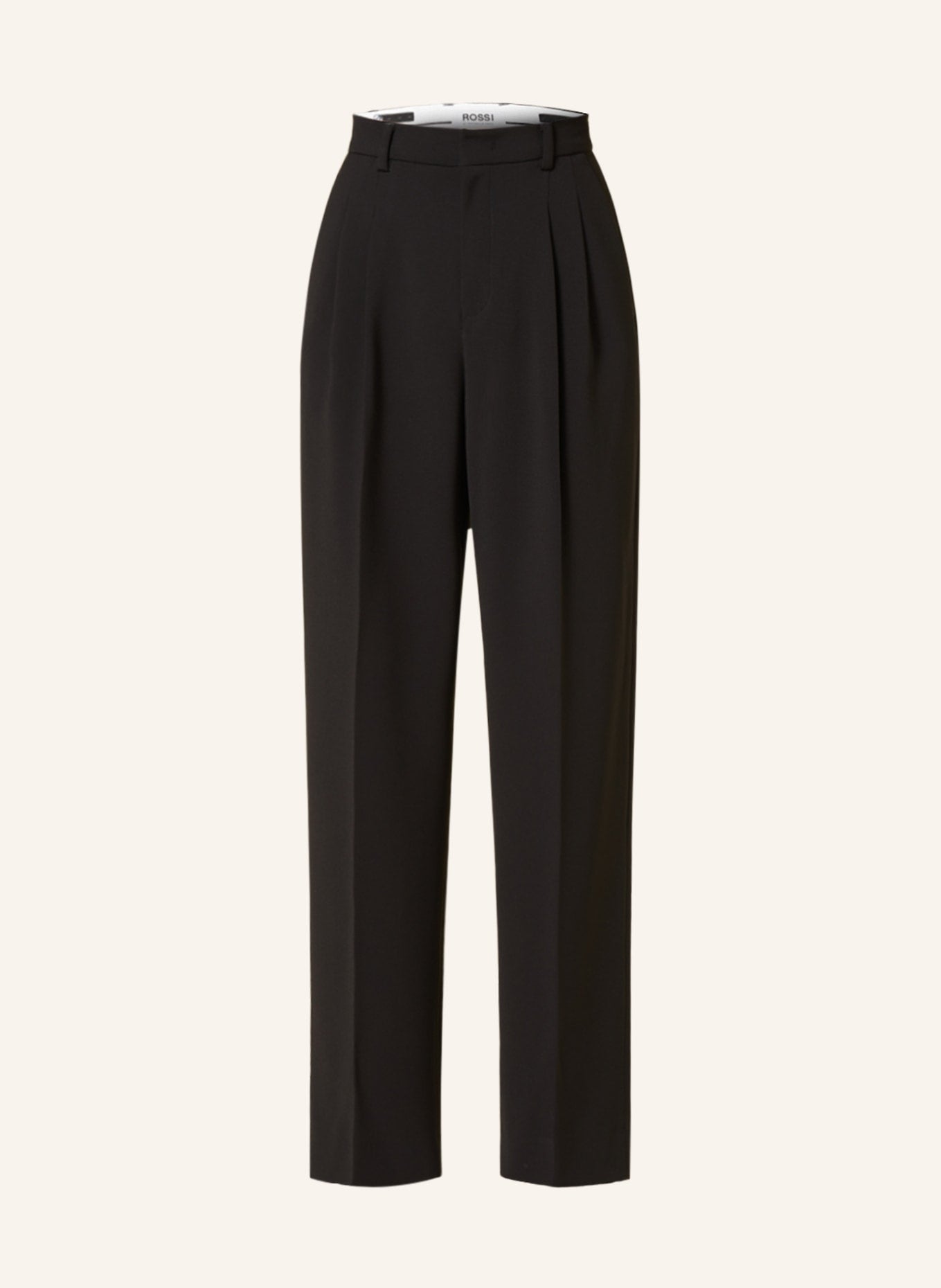 Marlene trousers ROSSI NOA, black