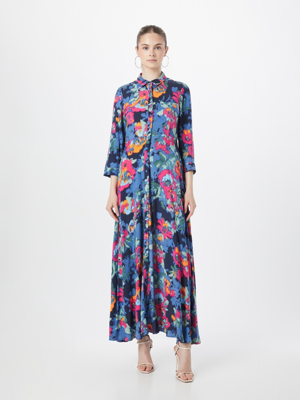 Shirt-dress Y SAVANNA, blue/smoky blue