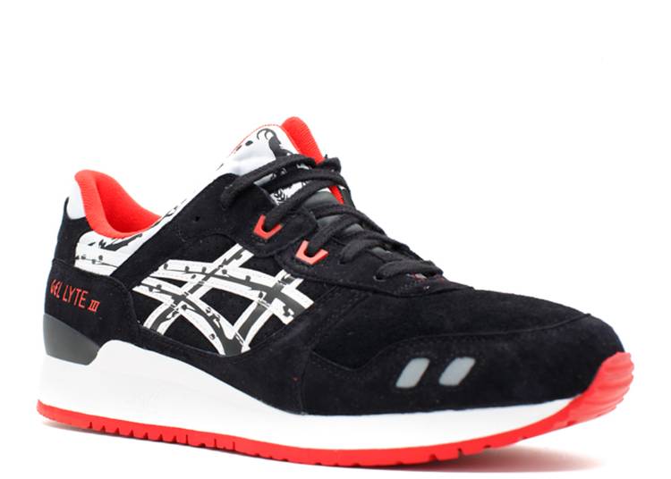 ASICS TITOLO X GEL LYTE 3 'PAPERCUT' sneakers, black