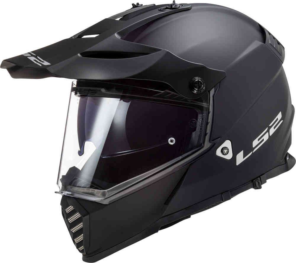 MX436 Pioneer Evo LS2 motocross helmet, black matt