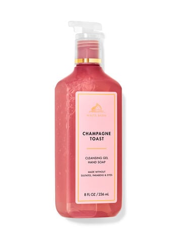 Champagne Toast Cleansing Gel Hand Soap, 8 fl oz / 236 mL, Bath and Body Works