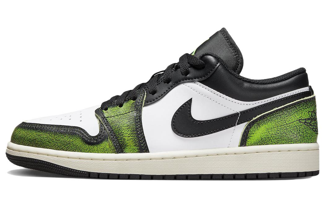 Jordan 1 Low Wear Away Electric Green