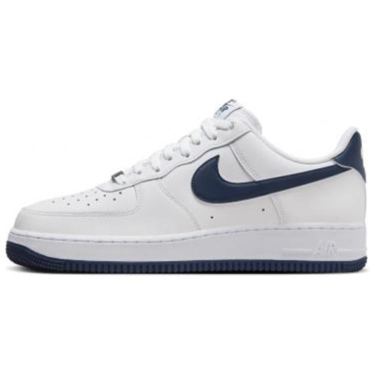 Nike Air Force 1 '07 'White Midnight Navy' White/Blue