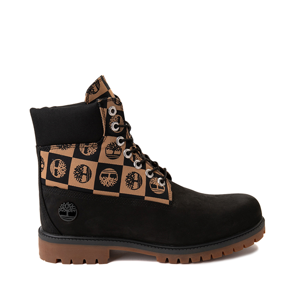 حذاء Timberland Classic Patchwork للرجال مقاس 6 بوصات، أسود