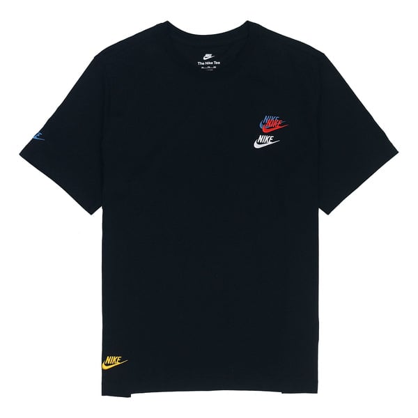 تي شيرت Nike AS للرجال من Nike Sportswear Tee Club ESSENTIALS باللون الأسود، أسود