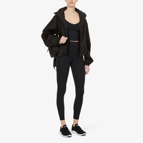 Lululemon High Rise Stretch Knit Leggings with Pockets, Black