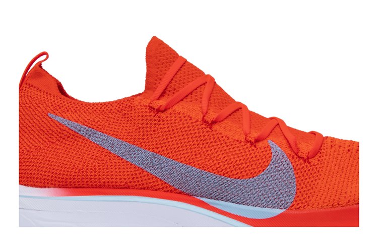 Nike Zoom Vaporfly 4% Flyknit 'Bright Crimson' Orange