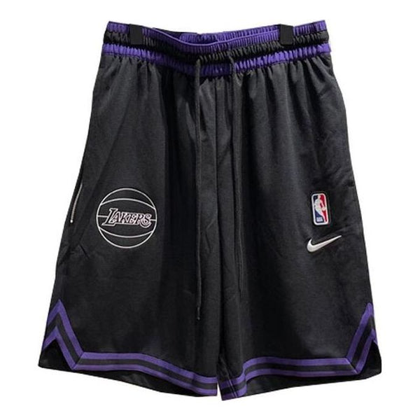 شورت Nike NBA Dry Fit LA Lakers DNA باللون الأسود