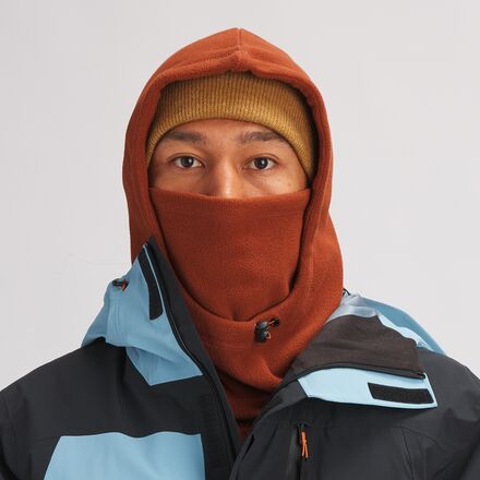 Stoic Fleece Collar Balaclava in Tortoise Shell