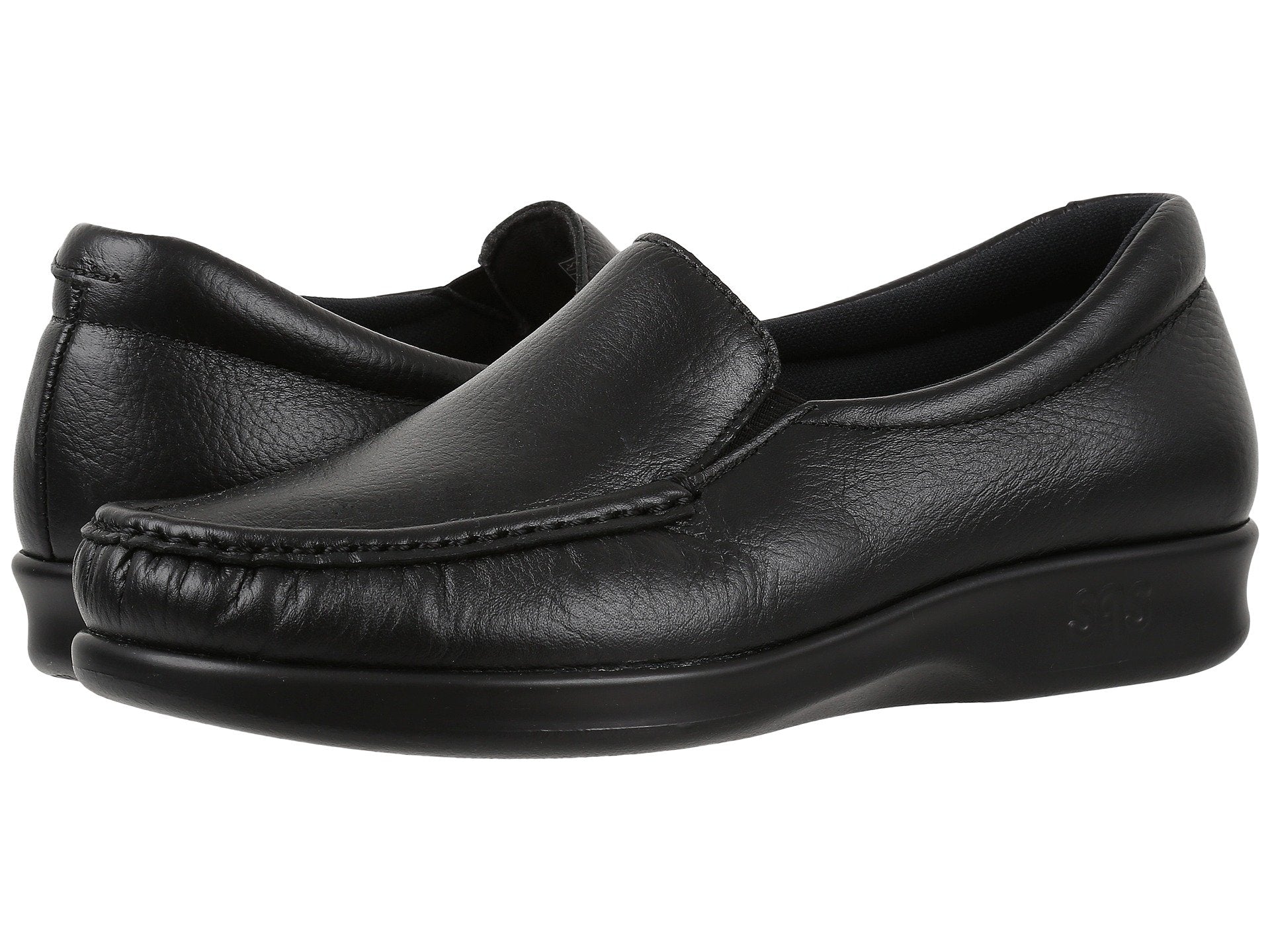 Loafers SAS Twin, black